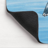Seagull im Flug Mousepad (Ecke)