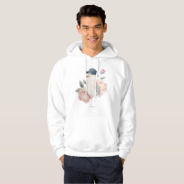 Seagull in einer Kappe mit Spielzeug aus Tornierun Hoodie