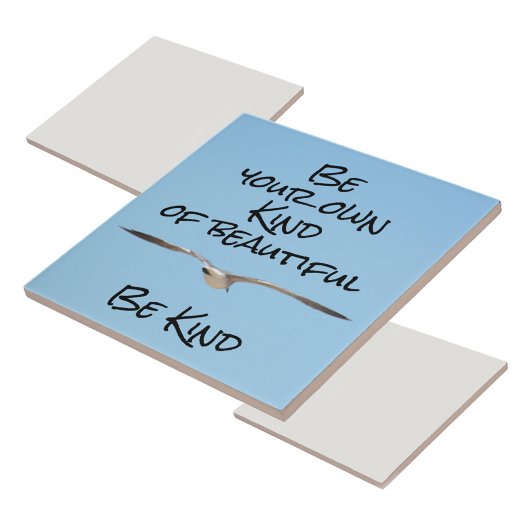 Seagull in Flight Schöne Seien freundlich Fliese