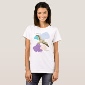 Seagull in the Clouds T-Shirt (Vorne ganz)