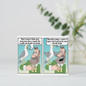 SEAGULL JOKE. POSTKARTE (Stehend Vorderseite)