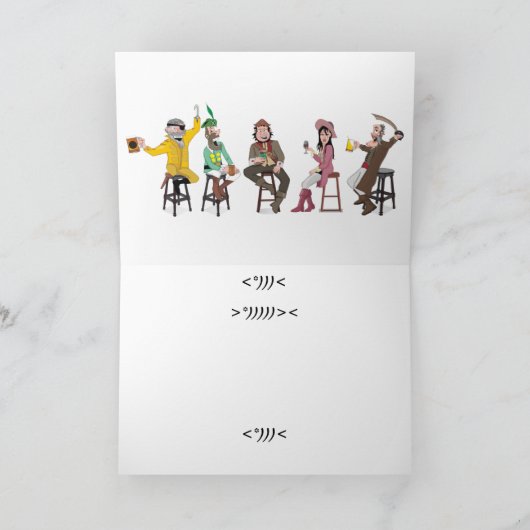 SEAGULL KACKE JOKE KARTE (Innenseite)