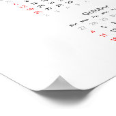 Seagull-Kalender 2020-Poster Poster (Ecke)