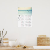 Seagull-Kalender 2020-Poster Poster (Küche)