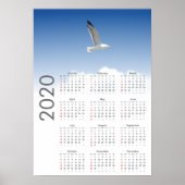 Seagull-Kalender 2020-Poster Poster (Vorne)