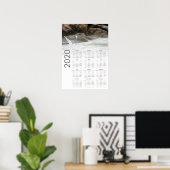 Seagull-Kalender 2020-Poster Poster (Heimbüro)
