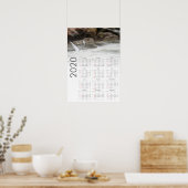 Seagull-Kalender 2020-Poster Poster (Küche)