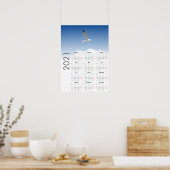 Seagull Kalender 2021 Poster - Montag zuerst (Küche)