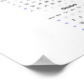 Seagull Kalender 2022 Poster - Montag zuerst (Ecke)