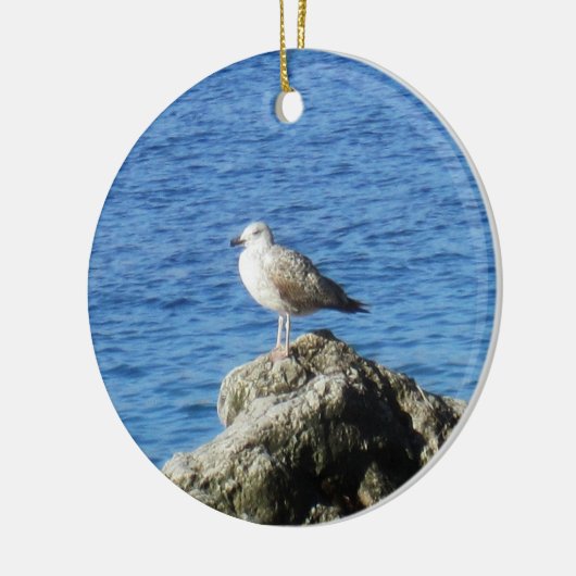 Seagull Keramik Ornament (Links)