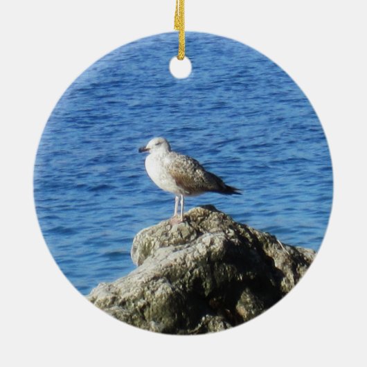 Seagull Keramik Ornament (Hinten)