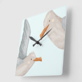 Seagull Küste Thema Wall Uhr (Winkel)