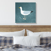 Seagull Leinwanddruck (Insitu (Schlafzimmer))