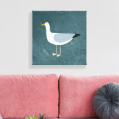 Seagull Leinwanddruck (Insitu (Wohnzimmer))