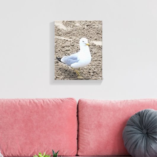 Seagull Leinwanddruck (Insitu (Wohnzimmer))