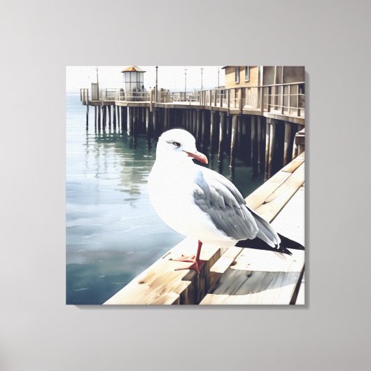 Seagull Leinwanddruck (Vorderseite)