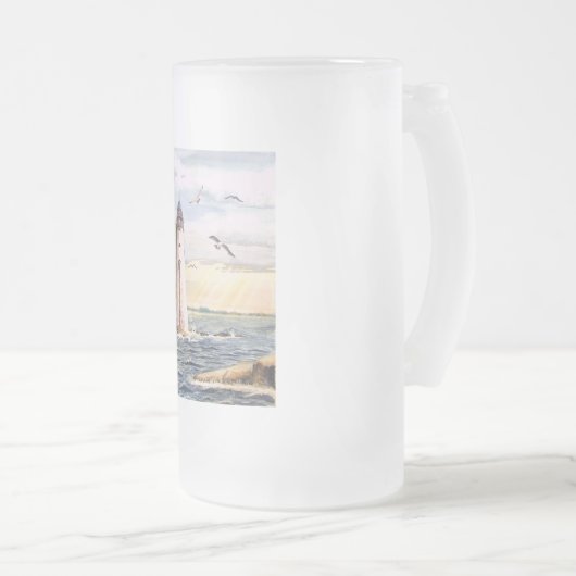 Seagull Lighthouse Tasse (VorderseiteRechts)