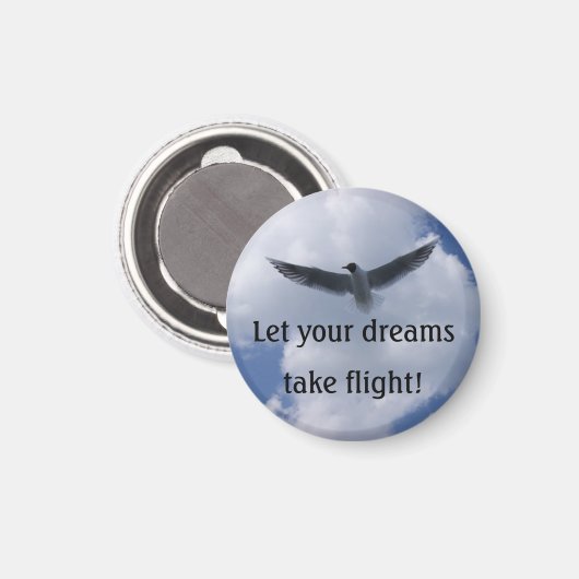 Seagull Magnet (Vorderseite/Rückseite)