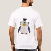 Seagull mit Brille T-Shirt (Rückseite)