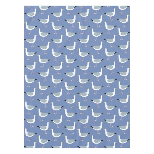 Seagull Nautic Bird Tischdecke (Vorderseite)