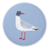 Seagull Nautic Shore Bird Keramikknauf (Vorderseite)