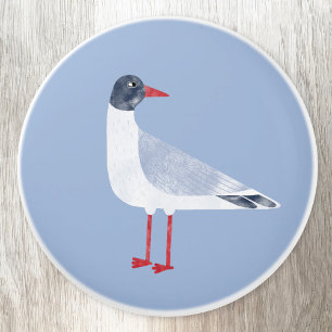 Seagull Nautic Shore Bird Keramikknauf