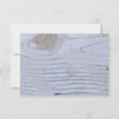 Seagull/Nautic Wedding RSVP Karte (Rückseite)