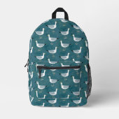 Seagull Nautical Bedruckter Rucksack (Vorderseite)