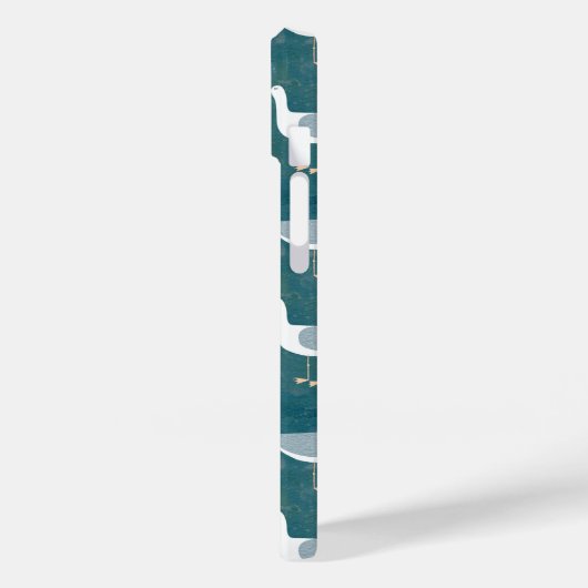 Seagull Nautical Case-Mate iPhone Hülle (Rückseite / Links)