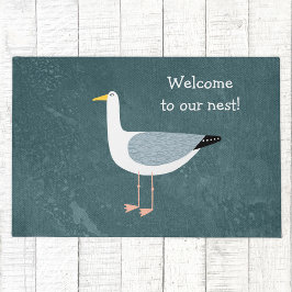 Seagull Nautical Doormat Fußmatte