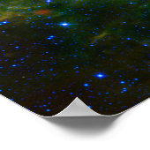 Seagull Nebula NASA Space Poster (Ecke)