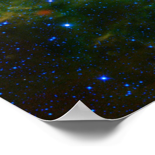 Seagull Nebula NASA Space Poster (Ecke)