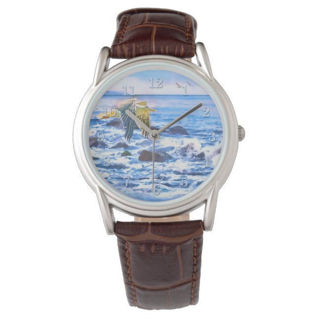 SEAGULL OCEAN PLAYBODEN ARMBANDUHR (Vorderseite)