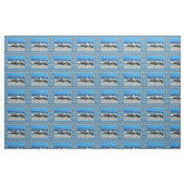 Seagull on Beach Rocks Stoff (Fat Quarter (45,7 x 55,9 cm))