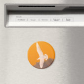 Seagull Orange Magnet (In Situ (Geschirrspüler))