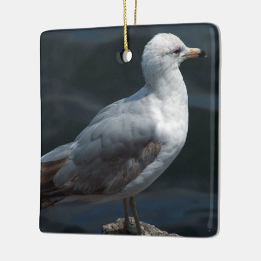 Seagull-Ornament Keramikornament (Links)