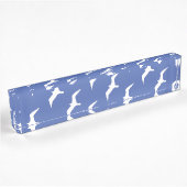 Seagull Pattern Namensplakette
