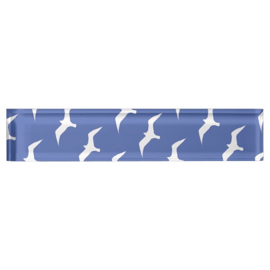 Seagull Pattern Namensplakette (Vorderseite)