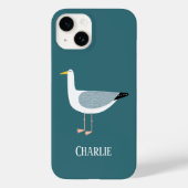 Seagull Personalisiert Case-Mate iPhone Hülle (Rückseite)