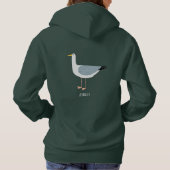 Seagull Personalisiert Hoodie (Rückseite)