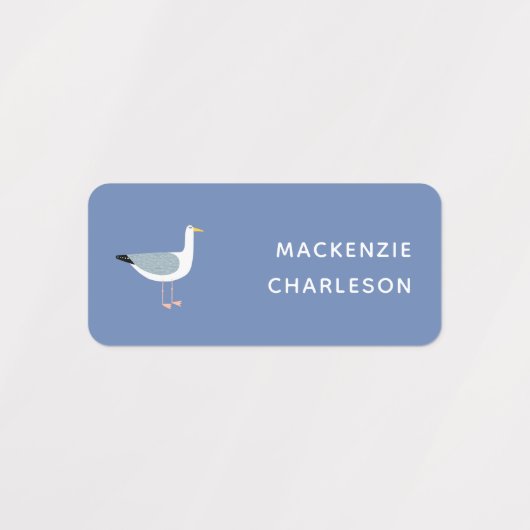 Seagull Personalisiert Name Etiketten (Design 1)