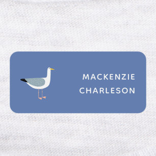 Seagull Personalisiert Name Etiketten