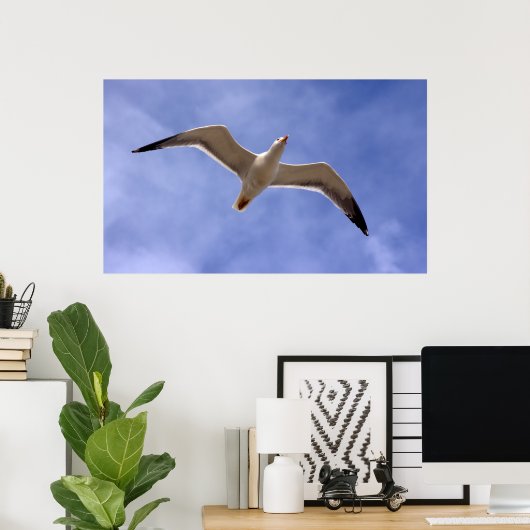 Seagull Poster (Heimbüro)