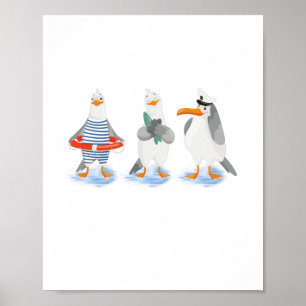 Seagull Poster
