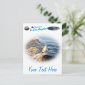 Seagull Postkarte (Stehend Vorderseite)