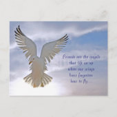 Seagull Postkarte (Vorderseite)