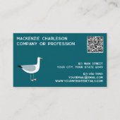 Seagull QR-Code Visitenkarte (Vorderseite)