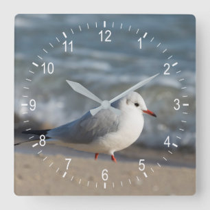 Seagull Quadratische Wanduhr