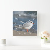 Seagull Quadratische Wanduhr (Zuhause)