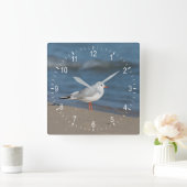 Seagull Quadratische Wanduhr (Zuhause)
